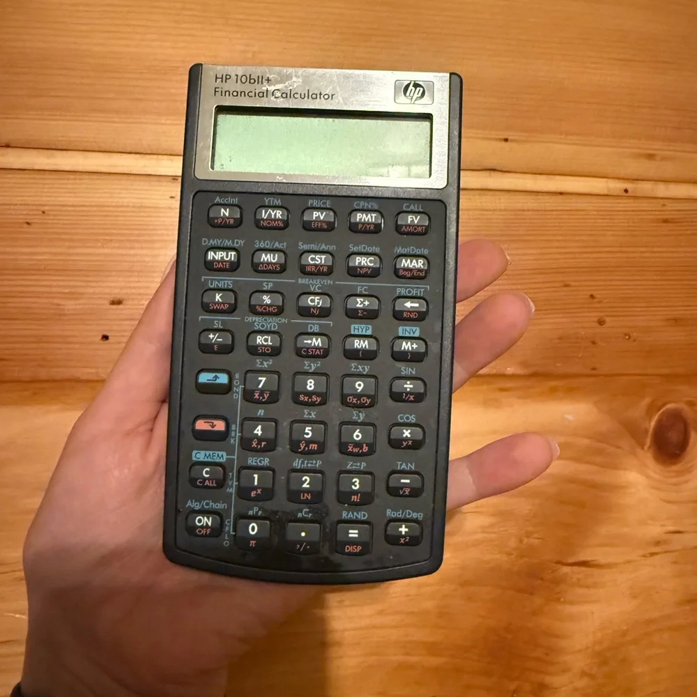 HP 10bI1+ Financial Calculator